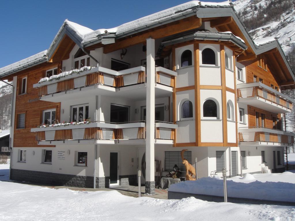 Appartamento Haus Alpenstern Saas-Grund Esterno foto