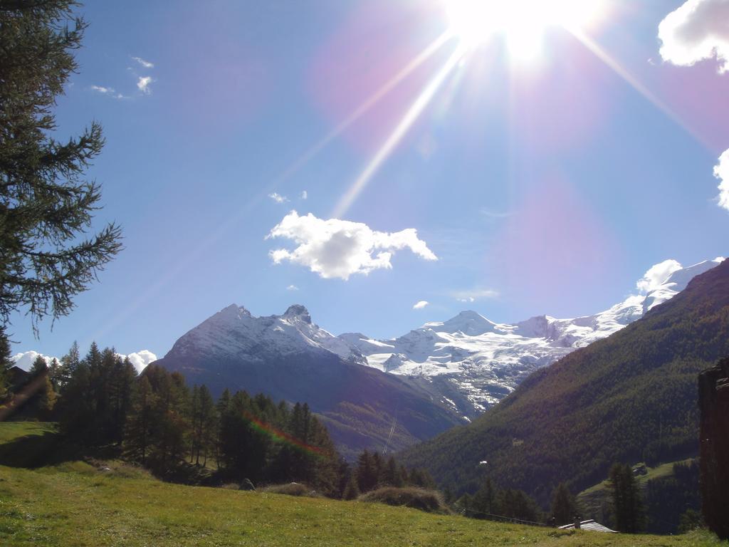 Appartamento Haus Alpenstern Saas-Grund Esterno foto