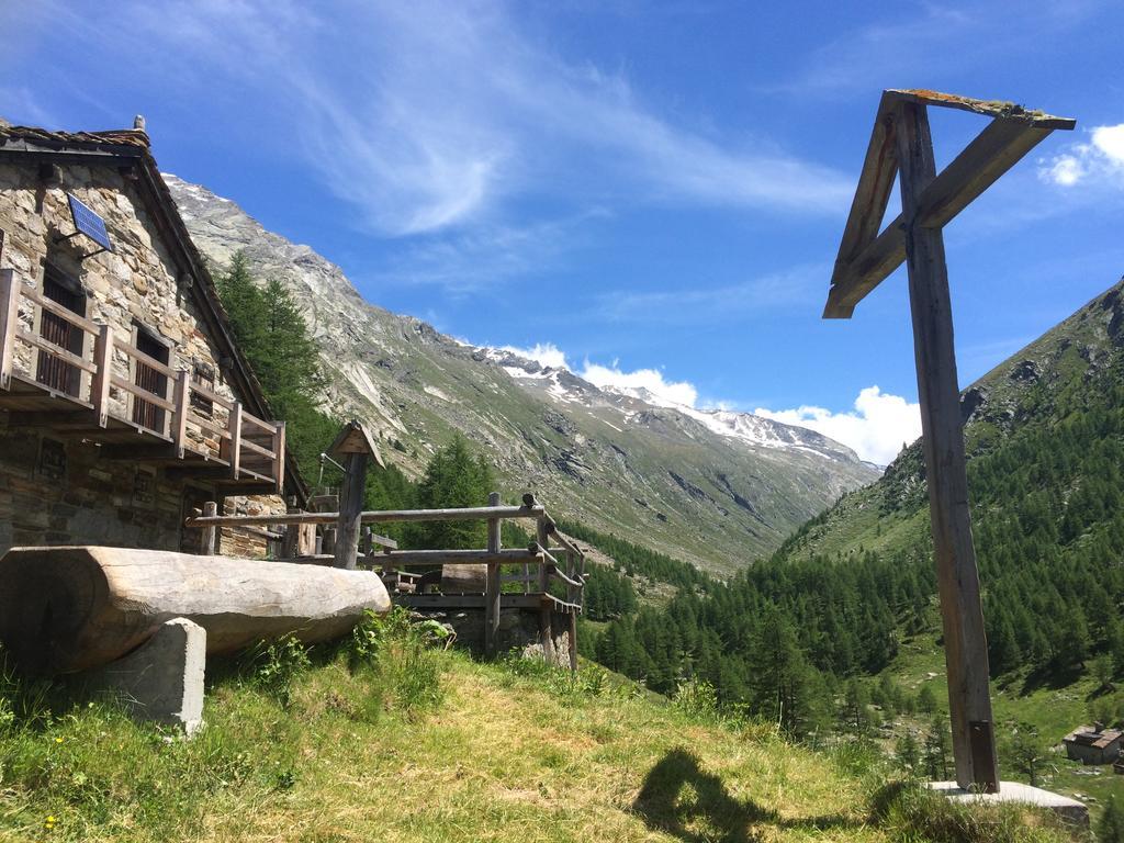Appartamento Haus Alpenstern Saas-Grund Esterno foto